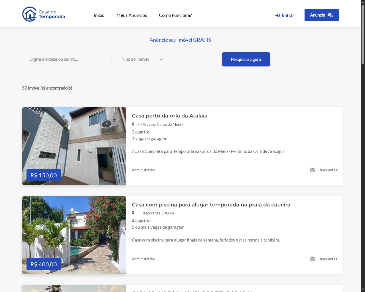 Casa de Temporada